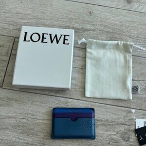 LOEWE COLORFUL RAINBOW WALLET CARD CASE